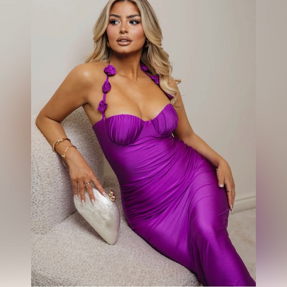 Label Nue Mariam Purple Dress - never worn!